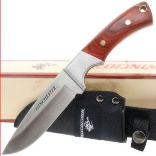 Winchester 9¾ Rich Wood Grain Hunting/Skinni​ng Knife Hunter