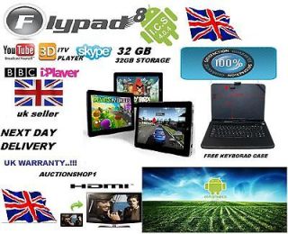   Tablet PC FlyPAD 8 Android 4.0,4 32GB HDD 1GB RAM  ON 