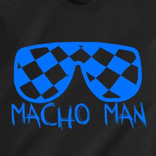 Macho Man retro wwe wwf randy tna vintage Funny T Shirt