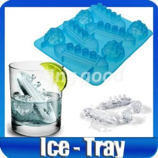   Shape Ice Cube Bar Party Home Mold Maker Jelly Soap Tray Drinks