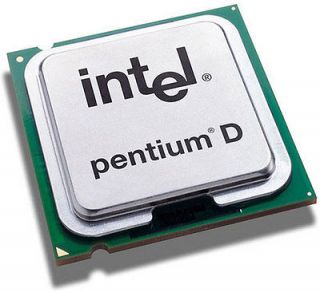 pentium d 945 in CPUs, Processors
