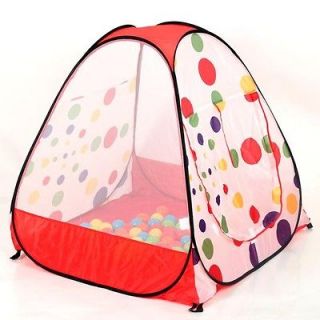 Sunnycat Pop  Up Polka Dot Teepee Easy Twist Play Tent House, Gift 