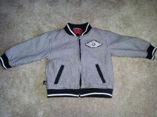 Pre Owned Jordan Jacket Fall/Spring Black & White Checkered
