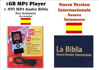   Player BNIB +Spanish  Audio Bible   Nueva Version Internacional NT