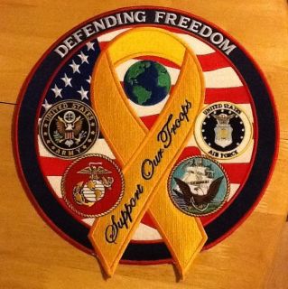 Support Our Troops Jacket Patch