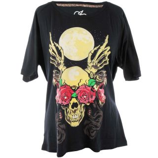Iron Fist Clothing   Skull Freak A Line Raglan Womens T Shirt