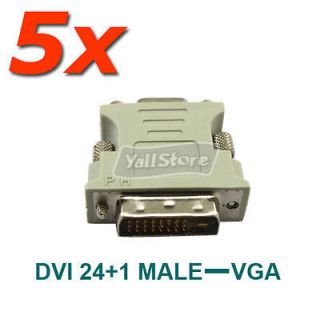 dvi d male to vga female in Computers/Tablets & Networking