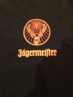 Jagermeister Limited Edition Mens or Womens Black T Shirt Famous 