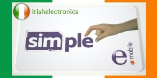 New Irish SIM Card – eMobile (eircom Mobile Service) 3G Prepay Pay 