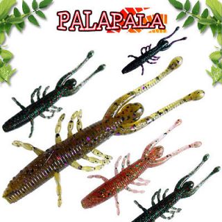 PALAPALA ROACH SZ 122 fishing lure WORM SOFT plastic BAIT for BASS 3 