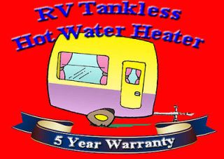 RV on Demand Tankless Instant Hot Water Heater 3Gpm Propane LP Gas by 