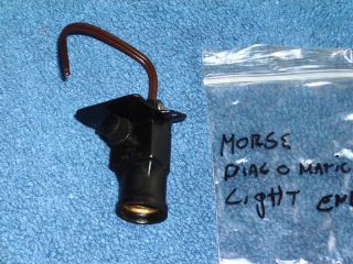 MORSE DIAL O MATIC SEWING MACHINE LIGHT ASSEMBLY