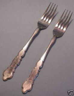 United Silver Co Stainless US17 Japan Two Dinner Fork