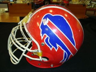 Buffalo Bills Jeff Wright #91 NT Game Used NFL Helmet