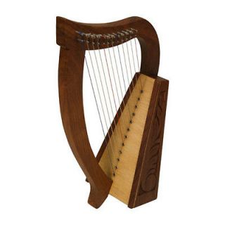 Newly listed HARP 21 CELTIC ROSEWOOD ENGRAVED 12 STRING+BOOK+BA​G
