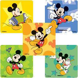   MICKEY MOUSE Stickers Kid Boy Party Goody Loot Bag Filler Favor Supply