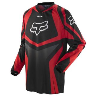   Racing Motocross Team Red and Black HC Race Performance Jersey 01027