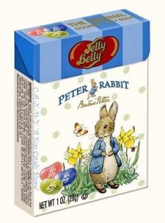 PETER RABBIT GIFT   JELLY BELLY CANDY   3 Flip Top Boxes   Baby Shower 