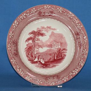 Vintage Jenny Lind Pink China by Royal Staffordshire   9 1/2 inch 