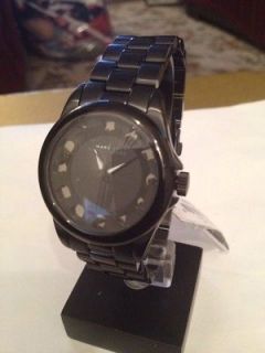MARC by MARC JACOBS DREAMY LOGO BLACK ION PLATED LADIES WATCH MBM3113