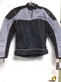 Victory Motorcycle Black and Grey MESH Jacket.grea​t lightweight 