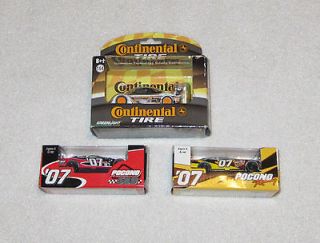 LOT OF 3 NASCAR CARS 164 SCALE STOCK CARS, Pocono Raceway and 
