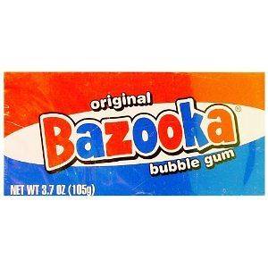 bazooka bubble gum in Home & Garden