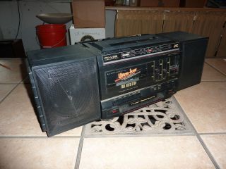 JVC PCV 33 Vintage Cassette Boombox Good Condition Tested Works Great 
