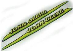 John Deere Hood Stripe Decal Kit AM122823 LT133 LT155 LT166 LTR155 