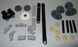   Technic 26 Teile Lenkung Getriebe Zahnstangen Differential Gear Joint