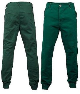 MENS GREEN JACK & JONES JEANS RAY PROKE TAPERED FIT CHINOS ALL WAIST 