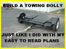 car recovery towing dolly plans DVD ROM