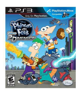 BRAND NEW PS3 GAME  Phineas and Ferb  Across the Second Dimension 