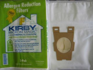 Kirby Vacuum Sentria, Sentria II F Style Cloth HEPA Bags 2 per pack 