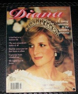 True Story Romance Special presents PRINCESS DIANA magazine Holiday 