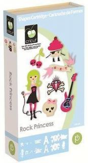 Cricut Rock Princess Cartridge Brand New
