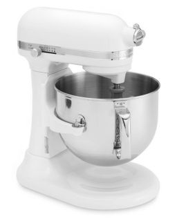 New KitchenAid 7 Qt Commercial White Stand Mixer 1.3HP Motor Works 