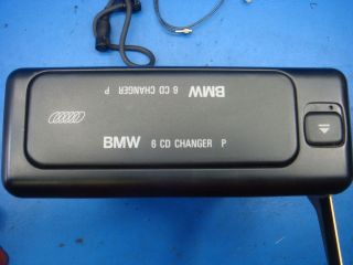 BMW E38 740iL 750iL PIONEER OEM CD CHANGER 6 DISK W/CABLES/BRACK​ET 