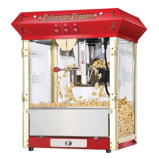   Northern Popcorn Red Antique Style Popcorn Popper Machine 8 Ounce