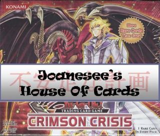Yu gi oh Crimson Crisis Commons CRMS EN005   053 Mint Deck Card 