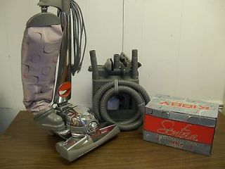 Kirby SENTRIA upright vacuum sweeper G10D mint complete bags scrubber 
