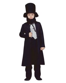 Abraham Lincoln Deluxe Child Costume Size:Small