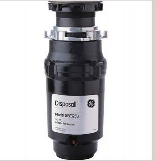 GE Food Waste Disposer 1/3 HP Continuous Feed   GFC325V