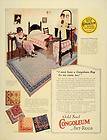 1925 Ad Congoleum Nairn Gold Seal Art Rug 379 Bedroom Girl Furniture 