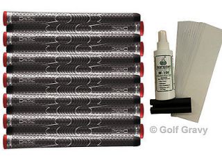   Winn Dri Tac Soft Dark Gray Standard Grips .600 (5DT DG) + FREE kit