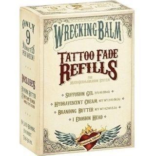 REFILL Wrecking Balm Microdermabras​ion Tattoo Fade Eraser SAVE 