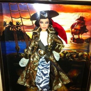 NRFB The Pirate 2007 Barbie Doll Gold Label