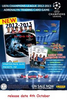 Panini Adrenalyn XL Champions League 2012/13 12/13 100 Base Cards
