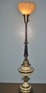   Regency Brass Lamp Retro Mid Century Modern Eames Atomic Era Mod