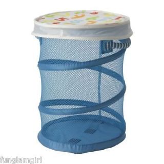 IKEA Kids RED or BLUE Kusiner Laundry Toy Organizer Basket NEW